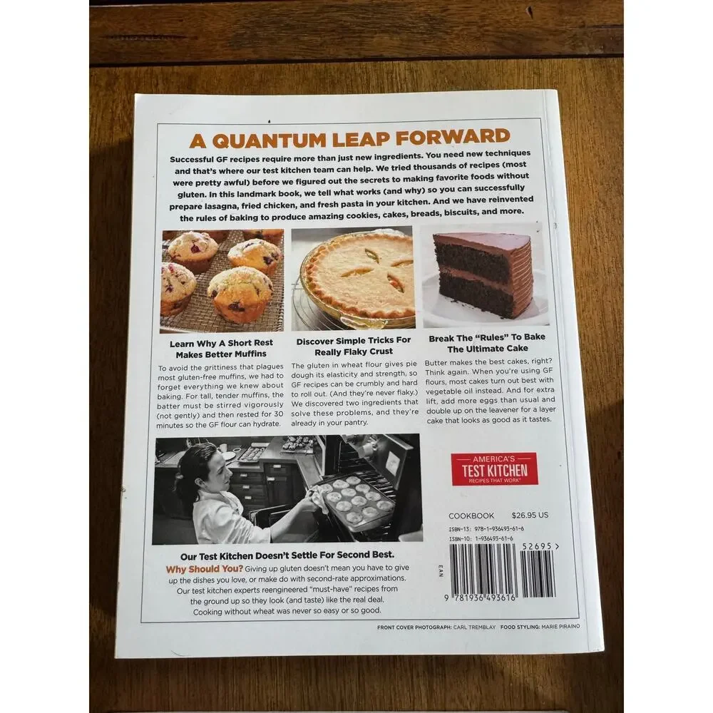 Cookbook Lot of 3 Gluten Free Baking Nutritional Health Recipes Bundle - Picture 3 of 7